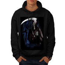 Wellcoda Grim Reaper Death Kill Mens Hoodie, Crazy Casual Hooded Sweatshirt - £25.65 GBP+