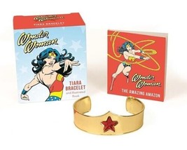 Wonder Woman Tiara Bracelet plus Illustrated Book NEW SEALED - $8.79