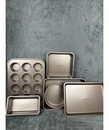 NutriChef Oven Non Stick Carbon Steel Tray Sheet 6 Pc Bakeware Set - $68.21 CAD