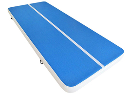 Inflatable gym mat for Gymnastic &amp; Taekwondo training with electric pump  - £469.12 GBP+