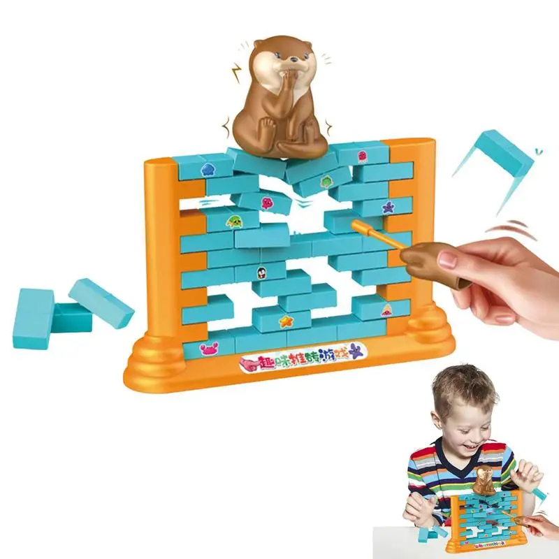 Penguin Block Game Block Wall Demolish Game Toy Board Puzzle Game Toys For Boys - £11.54 GBP+