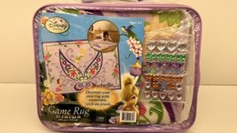 Disney Tinkerbell Fairies Gem Game Rug Decoratable 31.5&quot; x 44&quot; Sealed - $19.75