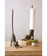 Cast Iron Cat Paper Towel Holder - $225.89