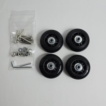 70mm x 24mm Replacement Caster Wheels Bearings Kit Luggage Suitcase Skates - $12.85