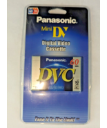 Mini DV Digital Video Cassette sp60 Minutes lp90 Minutes Sealed New Pana... - £11.07 GBP
