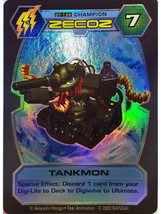 Bandai Digimon D-Tector Series 4 Holographic Trading Card Game Tankmon - $39.99