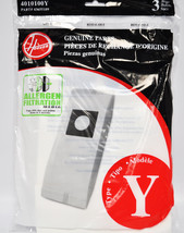 Hoover Type Y Allergen Filtration Media Paper Vacuum Bags 401010 - £10.85 GBP