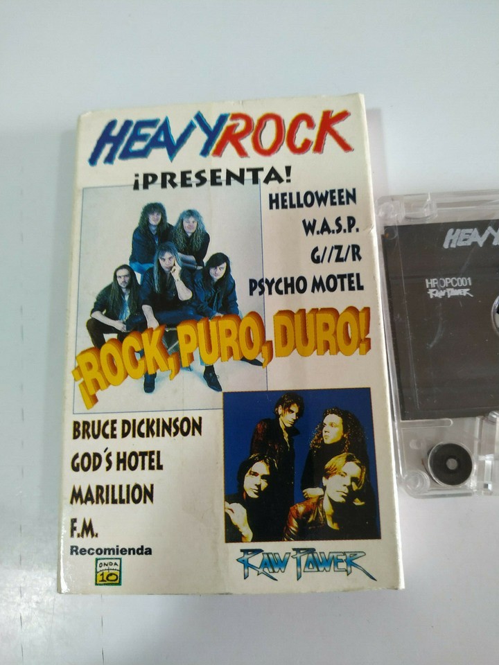 Heavy Rock Helloween W.A.S.P. Marillion F.M. 1996 - Tape Cassette Tape-
show ... Item image 2