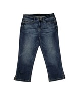 Judy Blue Jeans Womens Size 9/29 Skinny Fit Capri Mid Rise Blue Denim Pants - $819.87 MXN