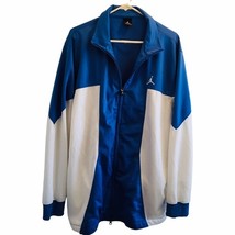 Air Jordan Y2K Jumpman Full Zip Track Jacket Long Sleeve Blue Mens XL READ - $66.45