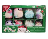 SQUISHMALLOWS CHRISTMAS 4” ORNAMENTS 8 PACK FANTASY COLLECTION 2023 - $25.84