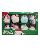 SQUISHMALLOWS CHRISTMAS 4” ORNAMENTS 8 PACK FANTASY COLLECTION 2023 - £20.33 GBP