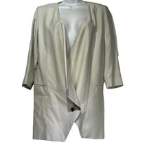 2nd day single button asymetrical jacket Size 36 - £53.41 GBP