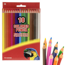 18Pc Colored Pencils Drawing Painting Pre Sharpened Premium Colors Color... - £11.98 GBP