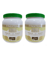 FIT EXTEND 2 Pack, Organic,Vegan Protein Powder,60 Servings, Vanilla Cake Flavor - $79.99