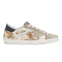 Golden Goose women&#39;s superstar low-top camo sneaker in MULTI - £250.76 GBP