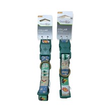 Good2Go Pawsome Adventures Dog Collar Small size 9-14 in Pack of 2 - £14.23 GBP