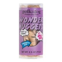 Polka Dog Wonder Nuggets Pork Apple Mini 2.5oz. - £6.27 GBP