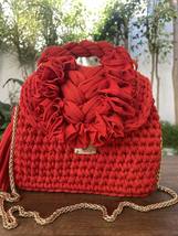 Handmade women&#39;s bags,Bag/Handmade Bag/Hand Woven Bag/Crochet Bag/Knitte... - $130.00