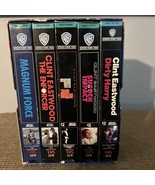 The Complete Dirty Harry - Clint Eastwood (5 VHS Tape Set, 1971-1988) 19... - £11.54 GBP