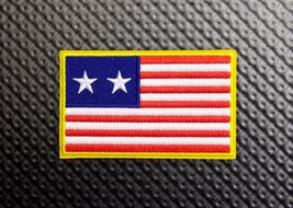 Premium Embroidered Civil War Western States Flag Morale Patch Frontline - $9.46