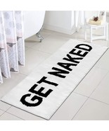 Zeeinx Get Naked Bath Mat Runner Cute Non Slip Microfiber Bath Rug - $468.03 MXN