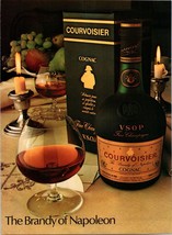 1981 Courvoisier Cognac of Napoleon Vintage Print Ad Brandy Candles Wall... - £8.48 GBP