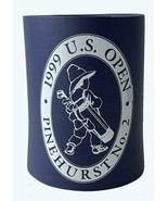 Pinehurst Beer Koozie, 1999 U.S. Open, Souvenir, Navy Blue w White Lette... - $347.26 MXN
