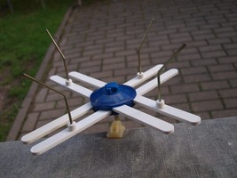 VINTAGE SOVIET RUSSIAN USSR WOOL WINDER KNITTING YARN WINDER NOS - $42.05
