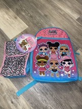 L.O.L. Surprise lol Girls School Book bag Backpack Lunch Sack NWT - £11.89 GBP