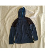 C9 Champion Boy&#39;s Shrink Resistant Blue 1/4 Zip Hoodie Sweatshirt L(12-14) - £17.13 GBP