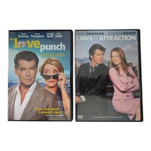 Pierce Brosnan - 2 DVDs LOVE PUNCH &amp; LAWS OF ATTRACTION  - $6.99
