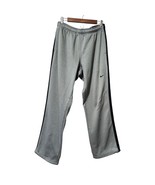 Nike Sweatpants Mens Large Grey Therma-FIT Open Hem Fitness Pants Traini... - £22.48 GBP