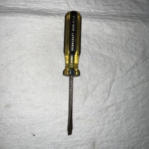 Vintage Penncraft Pocket Clip  Flat Screwdriver 4 1/2” Long 3226 Made in... - $7.43