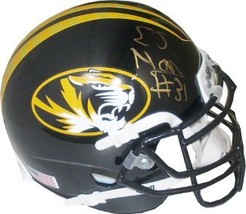 EJ Gaines signed Missouri Tigers Authentic Schutt Mini Helmet - £35.27 GBP