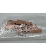  WAgo 281-339 Separator Plate, Oversized Lot of 18 - $246.25 MXN
