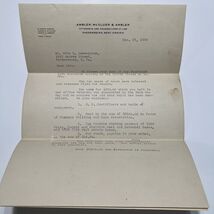 Vintage Letter Ambler McCluer &amp; Ambler Lawyers Parkersburg West Virginia... - $14.88