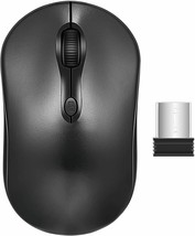 Wireless Mouse, 2.4G Wireless Mouse for Laptop Ergonomic Computer Mouse with USB - £7.39 GBP