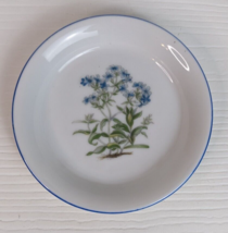 Vintage Japanese Takahashi Small Floral Plate Trinket Dish 3.75 Diameter - £10.07 GBP