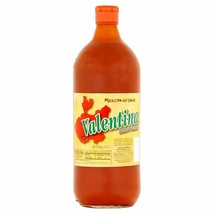 MEXICAN VALENTINA HOT SAUCE SALSA PICANTE 34 FL OZ BOTTLE FREE SHIPPING!... - £16.20 GBP