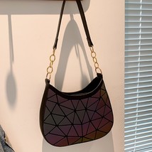 Women Fashion Vintage Handbags Half Moon Designed PU Leather Chain Underarm  Bag - £49.68 GBP