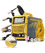 TOOLIOM 4 in 1 MIG Welder 180A Gas Mig/Flux Mig/Stick/Lift TIG Multiproc... - $372.69