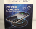 Tzumi 5352 Wireless Power High-Speed Charging Desk Pad 15W with USB Cabl... - $11.39