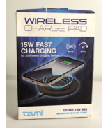 Tzumi 5352 Wireless Power High-Speed Charging Desk Pad 15W with USB Cabl... - £8.96 GBP