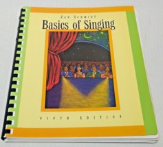 Basics of Singing Spiral Jan Zlotnik Schmidt 5th edition - £23.97 GBP