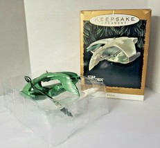 Vintage 1995 Hallmark Keepsake Ornament Star Trek Romulan Warbird Magic U3 - £29.49 GBP