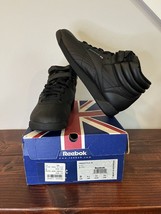New Reebok Women’s Freestyle Hi Sneakers Shoes Black Size 9 Y2K 90s Vintage - £54.37 GBP