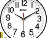 Wall Clock Wall Clocks Silent Non-Ticking Battery Operated Large Easy to... - $20.86