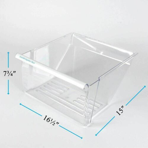 NEW Bottom Meat Pan Crisper Drawer for Roper RS22AGXTQ00 RS25AGXNQ02 RS2... - $59.31