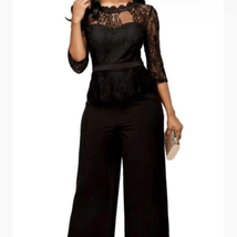 Lace long Sleeve Jumpsuit XL - $21.56